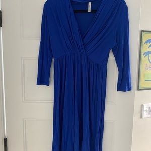 NWOT Gilli Blue Wrap Dress